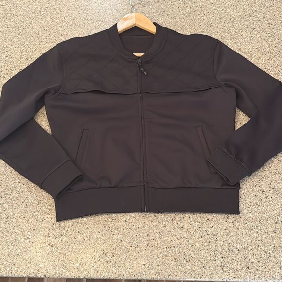 ZYIA Black Mesh Primo Activity Zip Up Jacket - Picture 5 of 14